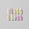 Calcomanías para Uñas con Relieve Tomoni Calcomanías para Uñas Estilo Japonés Caliente Joyería al por Mayor Cielo Estrellado Colorido 2775