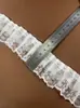 Cinta para Accesorio de Cabello DIY Lolita de 5 cm de Ancho con Adorno de Encaje Estilo Taiwán con Tul Doble Capa Plisado Encaje Seleccionado Cuidadosamente