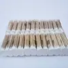 Bastoncillos de Algodón Desechables con Palitos de Madera de Doble Punta