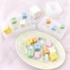 8 cubitos de hielo cuadrados parejos música de amasado molde de silicona herramienta para hacer cubitos de hielo DIY molde de decoración de resina para gotear decoración para hornear