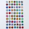 Juguete Ojo de Vidrio de Cristal Artificial DIY Joyería Accesorios Decorativos Parche de Vidrio Gema del Tiempo