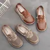 Zapatos de Mujer Transfronterizos 2026 Primavera y Otoño Estilo Nuevo Sandalias sin Cierre para Mujer, Versátiles Zuecos Casuales de Suela Gruesa