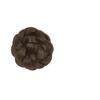 Peluca de Bola de Cabeza Alta para Hija, Peluca de Cabeza Brote de Flor, Diadema, Cabello Artificial, Bolso para Peluca de Brote de Flor para Recogido Natural