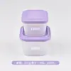 Caixa de Armazenamento de Alimentos de Silicone, Lancheira de Grau Alimentício Cozinhável no Vapor, Caixa para Freezer, Marmita de Silicone, Transfronteiriço