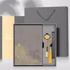 Caderno A5 Guochao Personalizado Cultura de Escritório Diário de Estudante Negócios Estilo Chinês Bloco de Notas Portátil