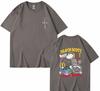 [Camiseta de Algodão Código Europeu T] Camiseta Cactus Jack Camiseta Masculina com Gráfico Rocky