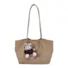 Moda Estilo Coreano Moda de Nicho Bolso Tote Grande Bolso de Hombro Casual Simple Gran Capacidad Versátil para el Día a Día Bolso de Axila de Moda