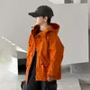 Chaqueta de Otoño para Niños 2026 Nuevo Estilo Gabardina para Niños Mayores, Cortavientos de Primavera y Otoño para Niños, Elegante y Moderno