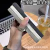 Adecuado para Funda de Teléfono Móvil Apple 18Promax, Ventana Grande Líquida, Succión Magnética con Botón Ai, Se Convierte en Funda Protectora para Iphone17