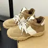 Zapatos Cálidos para Mujer con Forro de Felpa para Otoño e Invierno 2025 con Tacón Oculto de 6 cm, Zapatillas de Entrenamiento Alemanas con Forma de Media Luna, Zapatos Casuales Versátiles de Tacón Alto para Mujer
