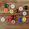 Botones Perlados Multicolor Hechos de Concha Natural, Concha de Perla Engrosada de 3 mm para Camisas, Cárdigans y Vestidos Infantiles