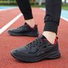Zapatos Deportivos para Hombre Primavera y Verano Nuevos de Cuero Impermeables Transpirables Zapatos para Correr para Hombre Viajes al Aire Libre Versátiles de Moda Casual para Hombre