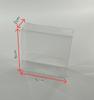 Em estoque plástico pvc universal caixa transparente chá bolo da lua modelo de carro brinquedo embalagem quadrada caixa de presente grau alimentício caixa pet