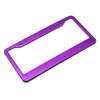 Producto popular transfronterizo: Marco de matrícula de aleación de aluminio estándar americano, Marco de matrícula de coche, Soporte de matrícula para modificación de coche transfronteriza