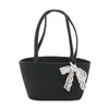 Bolso Daimai Bolso de Playa Bolso Simple Tejido de Paja 2025 Nuevo Bolso Elegante de Moda Bolso Tejido Japonés y Coreano