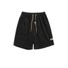 Waffe Shorts Verano Delgadas Pantalones Cinco Puntos Casuales Pantalones de Largo Medio Moda para Hombre y Mujer Holgados Estilo Americano Talla Extra Deportes