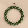 Contas de jade natural, materiais de cristal de jade Hetian, pulseiras personalizadas DIY, materiais de jadeíta antigos, pulseiras de atacado