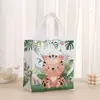 Bolsa de Regalo de Cumpleaños Bolsa de Regalo No Tejida Souvenir de Feliz Cumpleaños Regalo de Regreso de Luna Llena Bolso de Mano