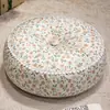 Estilo coreano Pastoral Floral Hilo de tres capas Vaporera Estera Cojín Estera Tatami Cojín para silla Cojín para silla de comedor Suave