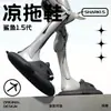 Zapatillas de tiburón genuinas de nueva generación transfronterizas calientes divertidas de la misma celebridad de Internet sandalias de tiburón para pareja para hombres