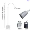 Lámpara UV transfronteriza Lámpara de curado de pegamento UV Luz púrpura Lámpara de secado rápido de pegamento para pestañas Temporizador Pedal Especial para pestañas