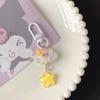 Chaveiro Original Estrelas Nuvem Flash Fino de Penetração de Gelo ins Coração de Menina Desenho Animado Joia para Pendurar em Mochila Escolar Presente para Namorada
