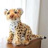 Simulación Transfronteriza Animal Leopardo León Peluche Dinero Negro Leopardo Copo de Nieve Muñeco de Tela Regalo de Vacaciones