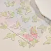 1.2 Agujero Recto Cadena de Teléfono Mariposa Estéreo Diseño DIY Colgante de Correa para Funda de Teléfono Accesorios de Piedra de Cristal Colgante Joyería