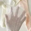 Calcetines holgados finos de estilo japonés para mujer de primavera y verano, calcetines JK calados, calcetines de algodón puro estilo ballet ins para mujer hasta la pantorrilla