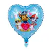 Nuevo Animal de Dibujos Animados Cachorro Patrulla Canina Maomao Diario Ryder Globo de Película de Aluminio Juguete Infantil Decoración Venta al por Mayor