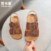 Sandalias para Niños Van Ka Hao 2026 Verano Nuevos Zapatos de Corcho para Niños Zapatos para Niños Mayores de Exportación Zapatos de Playa