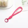 Llavero Corto Cordón Accesorios Bolsa Muñeca Cordón Anticaída Teléfono Cordón Botella de Agua Correa Cuerda Cuerda Tejida Colorido