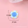 Accesorios de Resina Parche para Funda de Teléfono DIY Colgante de Fondo Plano Accesorios para el Cabello de Niños Pasador Cohete Nave Espacial Astronauta Tierra