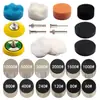 Set de 254 piezas de 2 pulgadas Esponjas de Lija de Carburo de Silicio Húmedo/Seco Almohadillas de Pulido para Restauración y Reparación de Faros de Automóvil