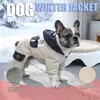 Nuevo abrigo de algodón a cuadros con capucha de cuatro patas transfronterizo para perros pequeños y medianos, abrigo cálido de otoño e invierno, ropa para mascotas para perros