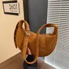 Bolsa de ombro com estampa de leopardo estilo coreano para mulheres, novo modelo de verão 2026, bolsa de ombro único cruzada retrô e única de alta aparência
