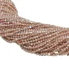 Económico Collar de Perlas de Agua Dulce Naturales de 4-5 mm Lado Doble Pulido Perforado Lateral Perlas Irregulares Barrocas Moradas Cuentas Sueltas DIY