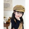 Gorro para niños otoño e invierno boina de niña boina estilo Chanel para niña gorro de pintor para niñas pequeñas boina de moda coreana moda