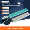 Caixa de Pesca de Camada Única 38cm45cm55cm com Balança, Fundo de Veludo, Caixa para Linha de Pesca, Equipamento de Pesca