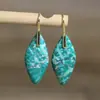 Brincos de Argola com Pingente de Gota de Água da Moda para Mulheres Exquisitos Brincos Brincos de Pedra do Imperador brincos