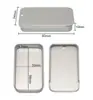 Caja de Lata Rectangular con Tapa Deslizante Caja para Dulces Bálsamo Caja Sólida Empaque para Juego Móvil en Polvo Caja de Hojalata Caja Deslizante de Hojalata