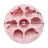 Molde de silicone para bolo de desenho animado de 7 peças bolo de arroz cozido bolo de cabelo bebê mamadeira de bebê molde de bolo de arroz molde para comida complementar