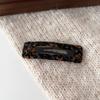 Corea del Sur Dongdaemun mismo estampado de leopardo retro clip BB clip para flequillo simple elegante moda clip lateral horquilla rota horquilla