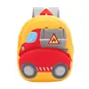 Serie de Vehículos de Construcción Mochila Escolar Linda para Niños Mochila de Excavadora Mochila de Felpa para Niños de 2 a 4 Años Bolsa para Hombres y Mujeres