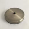 Placa de borda reta base redonda chassi lustre placa de teto 10cm lâmpadas de iluminação de metal preto acessórios fabricantes atacado