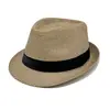 Sombreros de Jazz Británico Transfronterizos, Sombreros de Protección Solar, Sombreros Formales para Hombre, Sombreros de Paja de Verano con Parasol, Venta Directa del Fabricante, Suficiente Stock Disponible