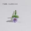 Zibo Handmade Vidro Pequena Simulação de Flores Arranjo de Flores Vidro Eterno Presente de Flores Frescas Decoração de Mesa Enfeites