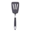 Pala de Silicona Elástica para Freír Pala Ranurada Volteador Espátula Amazon Pala para Bistec Traje Pala para Freír de Restaurante Occidental