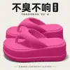 Chanclas de Verano para Mujer para Exteriores con Sensación de Caminar sobre las Nubes, Nueva Suela Ultragruesa, Tacón de Cuña, Sandalias de Playa para Mujer que Aumentan la Altura