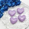 Cuatro estaciones más vendidas Accesorios de resina Macaron mediano cara brillante amor zapatos con agujeros material diy al por mayor pasador accesorios para el cabello